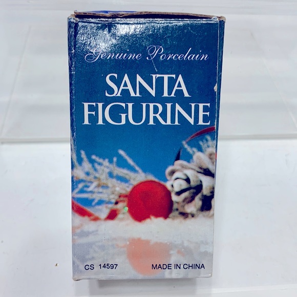 Ceramic Santa figurine vintage 3.25” - Picture 2 of 14